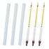 Hydrometer Alcohol 0-200 Proof and Tralle Accurate Alcohol Proof Tester for Liquor Distilling Moonshine