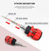 13-in-1 Mini Combination Ratchet Screwdriver, Multi-Bit Outdoor Tool Set, Easy to Carry for Many Purposes