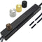 Zing Ear ZE-02A Rotary Dimmer Switch for Floor Torchiere Lamps, 500W Max, 120VAC Knob Switch Replacement Kit.