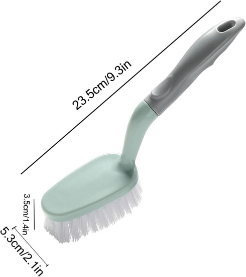 Scrub Brush, Cleaning Brush Bristles with Ergonomic Handle Cleaning Shover Scrubber Handheld Cleaning Brushes