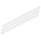 MECCANIXITY Borosilicate Glass Stick 5.91" Length 6mm Dia Stir Rod Mixing Tools, 3Pcs with Round Ends