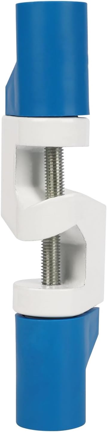 Stonylab Large Lab Cross Clamp, Adjustable Aluminum Alloy Swivel Clamp for Laboratory Equipment, Max Clamping 0.98 Inch