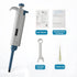 10-100µL Micropipette, High-Accurate Pipettor, Adjustable Variable Volume Single-Channel Pipette for Laboratory