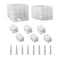 JRready ST6419 Standard.093" Pin and Socket Power Connectors 9 Circuits (4 Matched Sets), 14-20 AWG, Compatible with