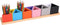 Diegimr Wooden Colored Pencil Holder, Desk Wood Colored Pencil Holder with 11 Movable