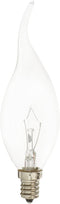 Bulbrite Incandescent CA11 Candelabra Screw Base (E12) Light Bulb, 1 Count (Pack