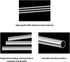 5/16" OD 304 Stainless Steel Tube, Thickened Seamless Tubing Round Metal Pipe, 7.87" Length, 4 Pcs Industrial Metal
