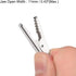 uxcell 20pcs 10A Heavy-Duty Alligator Clips, Battery Crocodile Electrical Test Clamps, Silver Tone
