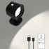 KEIWRLIGHT Infrared Sensor Wall Sconces, RGB Wall Mounted Lamp Rechargeable Battery Operated, 6
