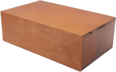 Wood Desk Organizer with File Organizer, Vintage Metal Drawer Pulls, Office Home Toiletries Supplies Vanity