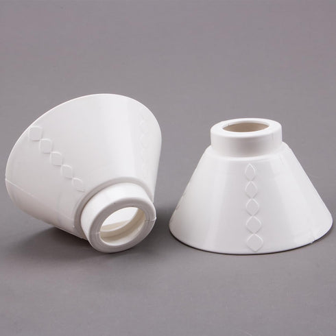 SaiDian 3Pcs E27 Bulb Bulb Plastic Shade Protective Light Cover for Home Use Replacement Lampshade Compatible