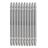 PH2/SL6 Magnetic Double Ended Screwdriver Bits, 10Pcs S2 Power Tool, 1/4 Inch Hex Shank, 4 Inches Length