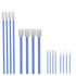 Wellgler's 100pcs Foam Cleaning Swabs, Multi-Purpose Cleanroom Foam Tip Swab Kit for Lab Cleaning