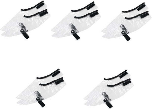 Ipetboom 5pairs Shoe Covers for Hair Stylists Hairdressing Accessories Hair Cutting Shoes Protector