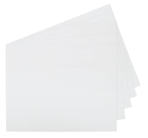 UCreate Poster Board, White, 11" x 14", 5 Sheet Pack