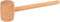 Strong Easy To Use Hammer, High Hardness Durable Mallet for Woodworking and Wood Carving