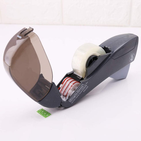 Hand-held Automatic Tape Dispenser, One Press Cutter for Gift Wrapping, Hot Pink