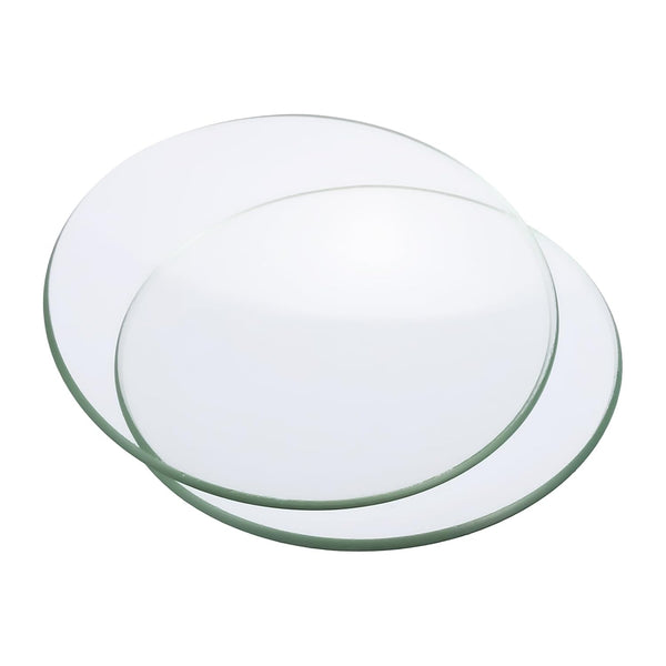 PATIKIL 60mm Diameter Watch Glass, 10 Pack Beaker Cover with Smooth Edges for Laboratory