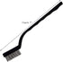 15 Pcs Mini Stainless Steel Wire Brush Set - Cleaning Welding Slag Rust, Wire Bristle Scratch Brush Set with Curved