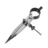 Spring Caliper Flat Leg Divider, Compass Divider Caliper for Jewelry Toolmaker Precision Angle Measuring