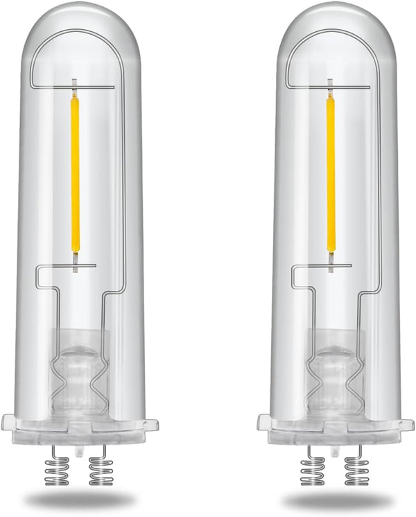 Solar Light Bulbs Replacement Light Parts Outdoor, 3V Low Voltage Bulbs for