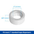 Transparent Tape Invisible Tape Clear Tape for Office Home School Use, 3/4 x 1000 Inches, Pack of 6, Boxed, Tape Refill for Dispenser, Frosted and Invisible on Paper, Great for Correction and labeling
