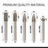 5pcs 1/4" Shank Diamond Burr Bits Set for Rotary Tool, 6x8mm Tungsten Carbide Files for Woodworking/Carving
