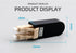 Fiber Optic Loopback Adapter, LC/MM Fiber Optic Signal Loop Connector (LC/UPC MM-50/125)