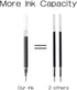 BaoKe Gel Ink Pens Rollerball Pens, 0.7mm Medium Line, Box of 12 Pack, PC1838 (black)