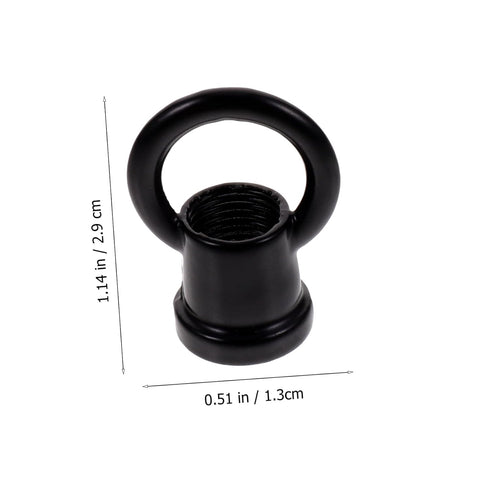 Veemoon 100 Pcs Strong Ring Hanging Light Hook Ceiling Hook for Chandelier Ceiling Lantern s Chandelier Swag Eye Bolts