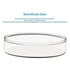 stonylab 10pk Glass Petri Dishes, 90x20 mm Autoclavable Borosilicate Glass Cell Culture Dishes with Clear Lid
