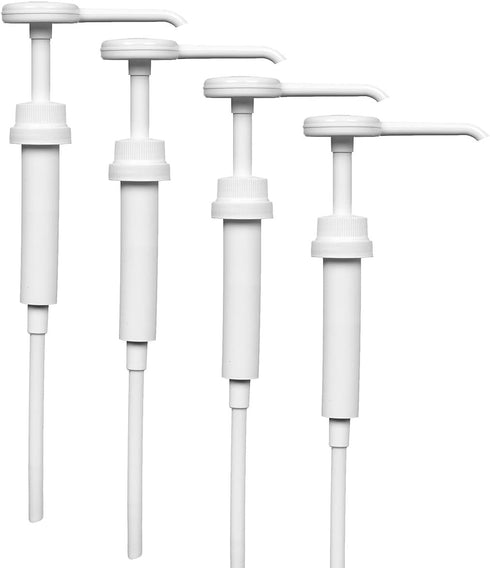 Deluxe Plastic Dispensing Pump, Fits Gallon Jugs (Pack of 4)