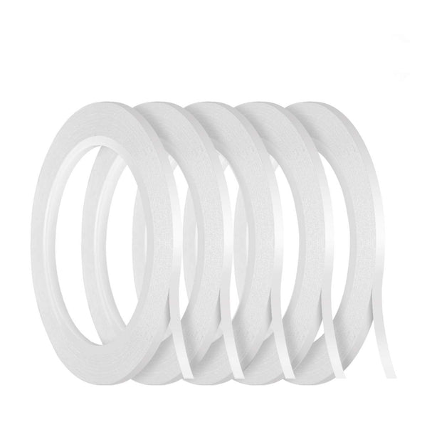 Kesote 5 Rolls of 1/8" Thin Double Sided Tape, 82Ft Per Roll for Crafts Scrapbooking Adhesive Tape