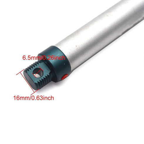 Pneumatic Cylinder 16mm Bore 200mm Stroke Air Cylinder with Y Connector and 2Pcs Pneumatic Quick Fitting
