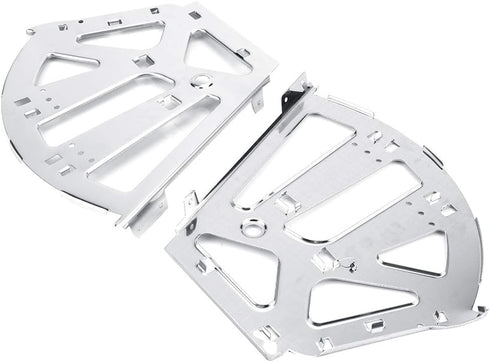 2pcs 3-Layer Heavy Duty Furniture Hinge Replacement Cabinet Hinges for Shoe Rack Wardrobe Kitchen Living Room Drawers