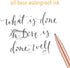 Unibene 6 Pack Rose Gold Ballpoint Pens, 1.0mm Medium Point Black Ink with 6 Stainless Steel Refills