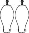 PATIKIL 10 Inch Lamp Harp Kit with Finial, 2 Set Detachable Shade
