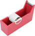 Eyelash Tape Dispenser, Portable Desktop Cutter for Home Salon Eyelash Extensions Supplies (Red)