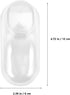 10Pcs EXCEART Clear Plastic Baby Feet Display Model Children Baby Shoe Rack Baby feet Model Plastic Shoe Rack Holder