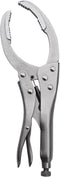 Locking Grip Oil Filter Wrench, 9.5in/240mm, Chrome Vanadium Steel