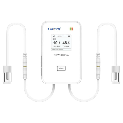 Elitech External Glycol Bottle Temperature Probe, Temperature Sensor for RCW-360Pro Device, Monitor -40~176?