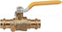 Midline Valve 532VLV034D Premium Brass Press Ball Valve with Drain, 3/4 in. Connections