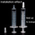 50pcs Luer Lock Syringe Tip Caps Disposable Plastic Syringe Cap for Liquid Sampling in Laboratory