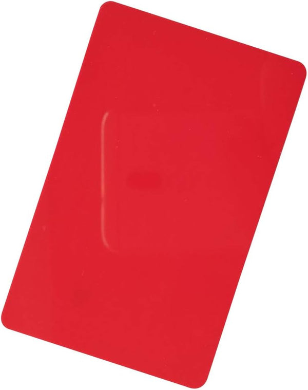 YARONGTECH NTAG215 NFC Blank PVC Color Cards, Pack of 10, Work with TagMo and Amiibo (Red)