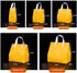 Generic 50 Pack Food(Black,27x21x11cm) Insulated Take Away Bags Reusable Grocery Bag Thermal Insulation Food Bags