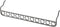 Spectrum Diversified Industrial Gray Pegboard Tool Holder - 1.75" L x 9.25" W