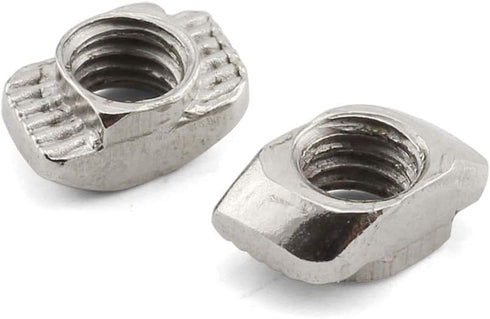 Aluminum Profile Connector Bracket Set - 4Pcs L Shape Connector, 16Pcs M5 T-Slot Nuts, 16Pcs M5x8mm Hex Socket