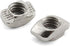 Aluminum Profile Connector Bracket Set - 4Pcs L Shape Connector, 16Pcs M5 T-Slot Nuts, 16Pcs M5x8mm Hex Socket