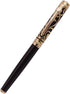 Lanxivi Duke Sweet Heart Pattern Gold Trim Fountain Pen with Sapphire Jewelry Pen Pouch