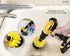 3 Set 2/3.5/4 1/4" Pcs Drill Brush Attachments for Cleaning - Drill Brush Scrubber with Nylon Bristles, in Heads, Hex